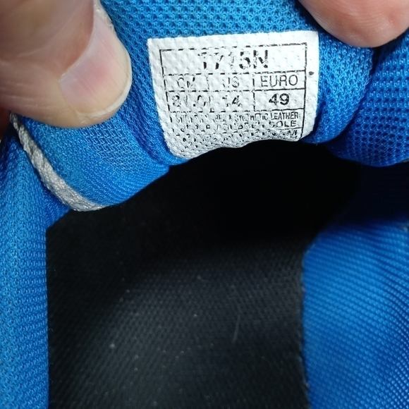 Asics T716N Gel-Contend 4 Blue Mesh Lace-Up Running Shoes Men's US 14. 282pm - Picture 7 of 10